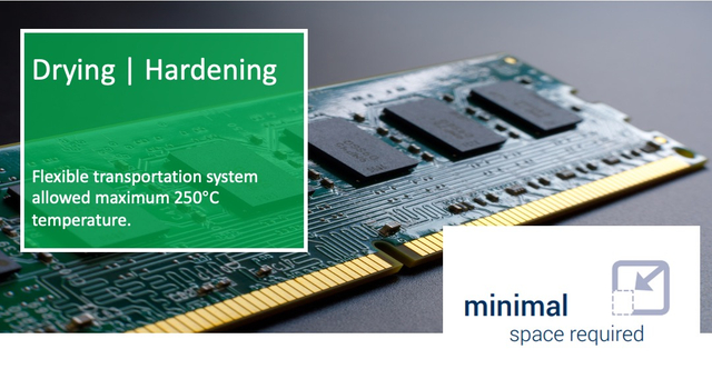 पीसीएबी या सेमीकॉन बोर्ड के लिए अधिकतम 90 डिग्री प्री-हीटिंग प्रक्रिया आवश्यकताओं के लिए इनलाइन वर्टिकल क्योरिंग ओवन